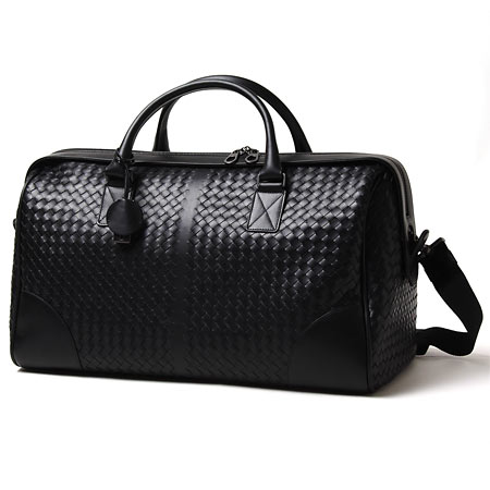ボッテガヴェネタ/BOTTEGA VENETA/ レザーボストンバッグ[2WAY仕様] /ネロ 152230 v4651 1000【秋冬】 メンズ - 商品画像 8