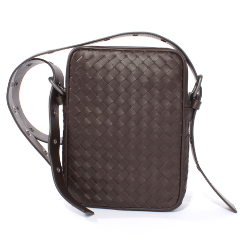 ボッテガ・ヴェネタコピー BOTTEGA VENETA イントレチャート 斜め掛け ショルダーバッグEBANO (ダークブラウン) 163313 V4651 2040 - 商品画像 3