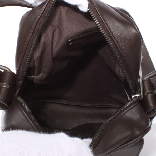 ボッテガ・ヴェネタコピー BOTTEGA VENETA イントレチャート 斜め掛け ショルダーバッグEBANO (ダークブラウン) 163313 V4651 2040 - 商品画像 4