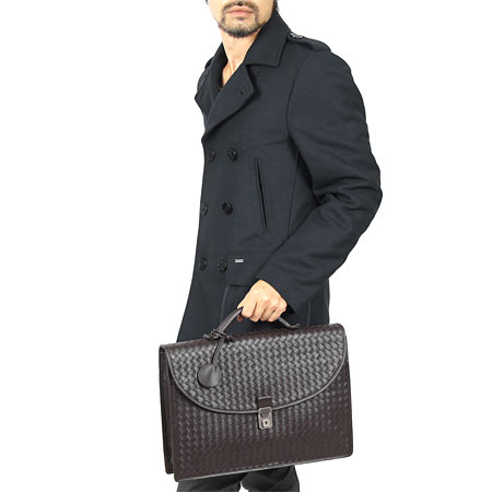 コピーボッテガヴェネタ/BOTTEGA VENETA/ レザーブリーフケース /モロ 170238 vq131 1301【秋冬】 メンズ - 商品画像 4
