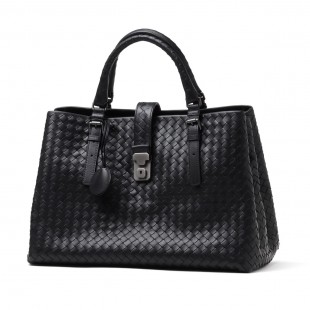 ボッテガヴェネタ/BOTTEGA VENETA/ ハンドバッグ/ローマ/LEGGERO /ネロ ブラック系171265 vq130 1000 レディース - 商品画像 2