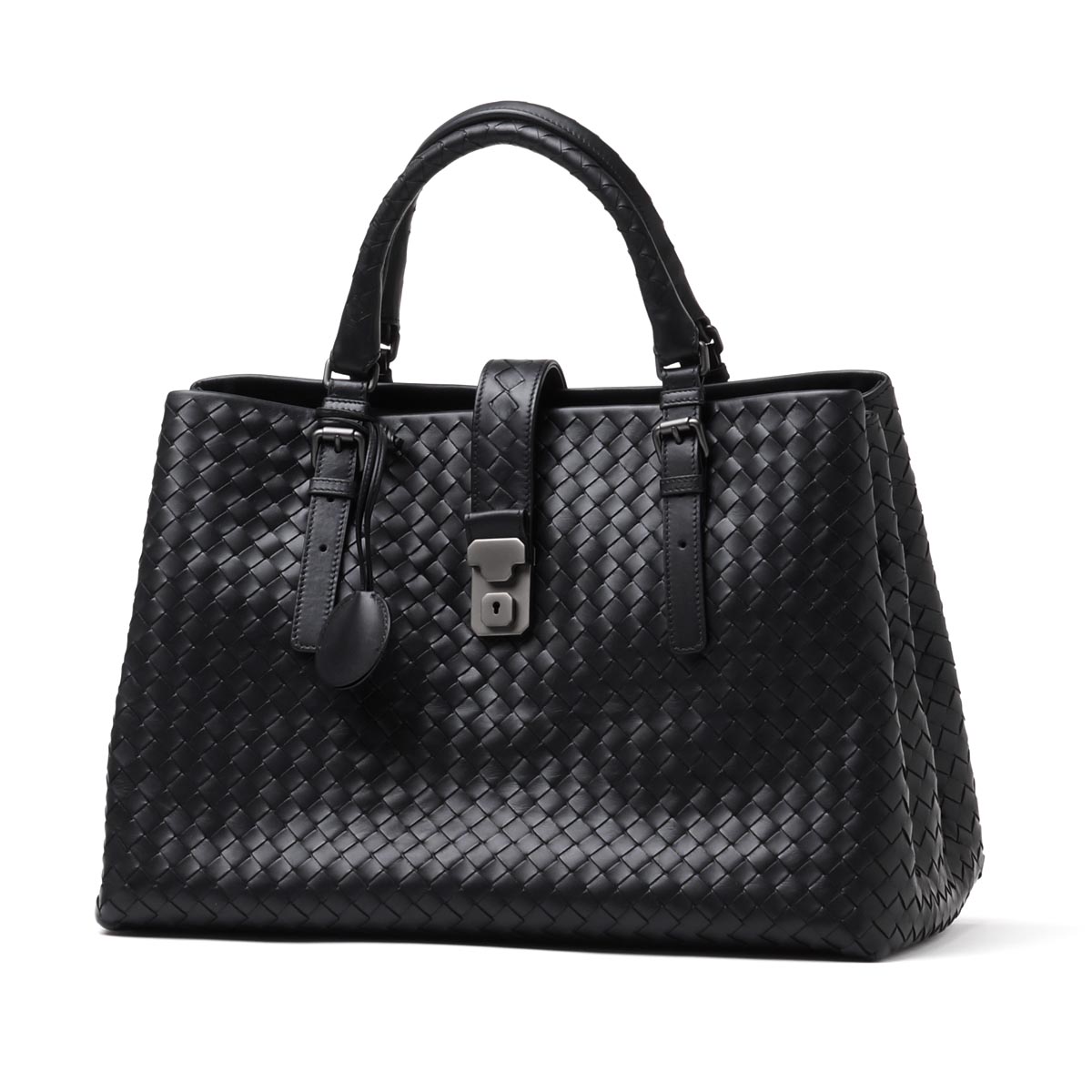 ボッテガヴェネタ/BOTTEGA VENETA/ ハンドバッグ/ローマ/LEGGERO /ネロ ブラック系171265 vq130 1000 レディース - 商品画像 7