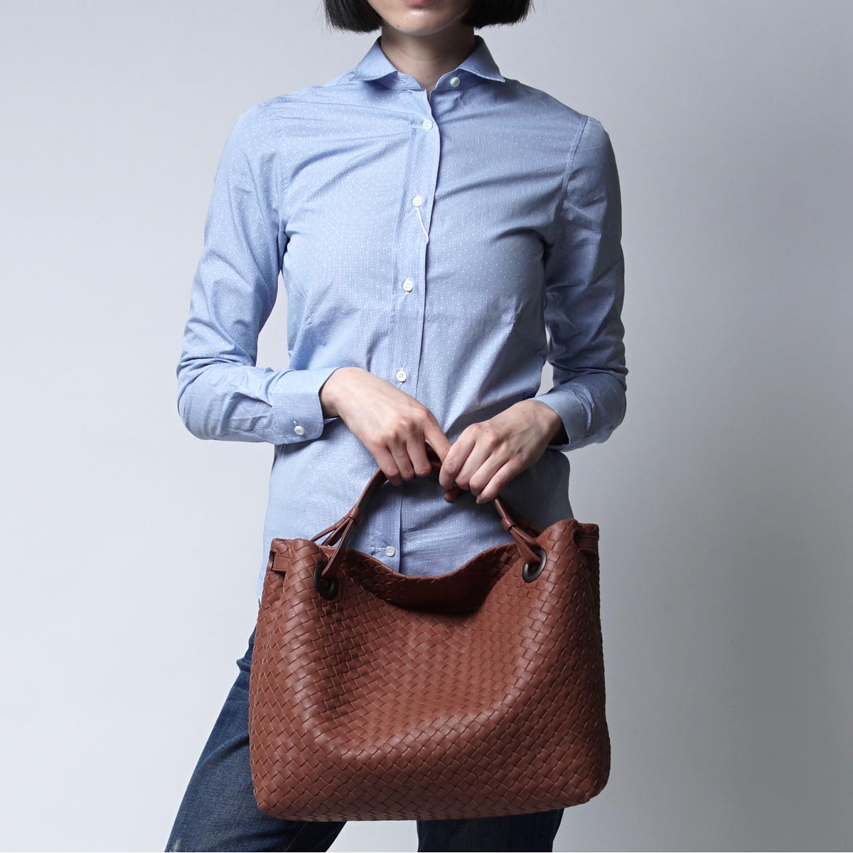 ボッテガヴェネタ/BOTTEGA VENETA ショルダーバッグ NAPPA トスカーナ ブラウン系 179320 v0016 2564 レディース - 商品画像 8