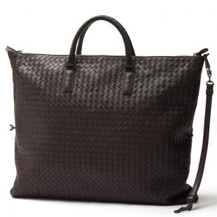 ボッテガヴェネタ/BOTTEGA VENETA/ レザートートバッグ(2WAY仕様)/ブラウン193785 v0016 2072【2013春夏新作】 メンズ&レディース - 商品画像 2
