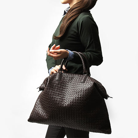 ボッテガヴェネタ/BOTTEGA VENETA/ レザートートバッグ(2WAY仕様)/ブラウン193785 v0016 2072【2013春夏新作】 メンズ&レディース - 商品画像 1