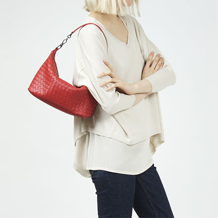 ボッテガヴェネタコピーBOTTEGA VENETA/ レザーハンドバッグ /FRAISE 239988 v0016 6488【2014年春夏新作】 レディース - 商品画像 4