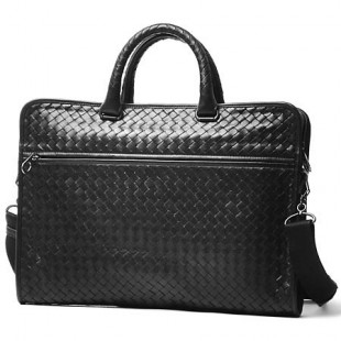 ボッテガヴェネタ/BOTTEGA VENETA/ レザーブリーフケース(2WAY仕様) /ブラック 248395 vq131 1000ssメンズ - 商品画像 2