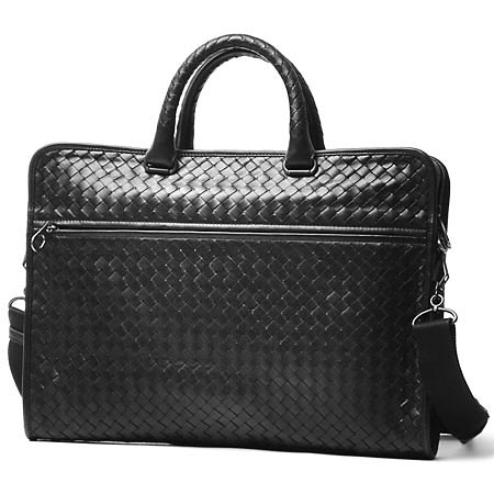 ボッテガヴェネタ/BOTTEGA VENETA/ レザーブリーフケース(2WAY仕様) /ブラック 248395 vq131 1000ssメンズ - 商品画像 8