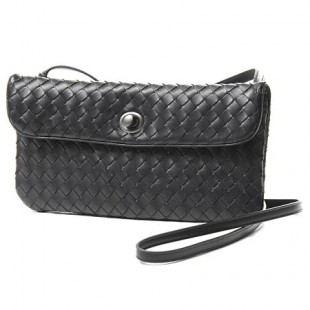 コピーボッテガヴェネタ/BOTTEGA VENETA/ レザーショルダーバッグ/ポシェットバッグ /ブラック 255549 v0016 8175【秋冬】 レディース - 商品画像 2