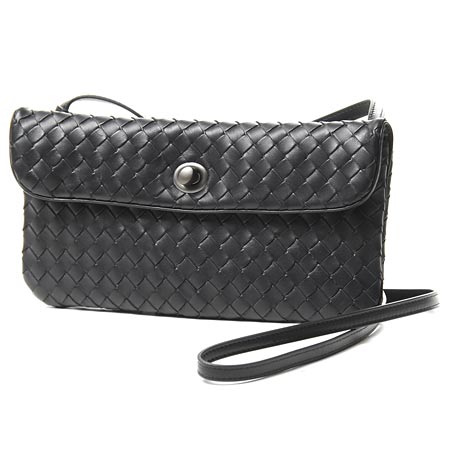 コピーボッテガヴェネタ/BOTTEGA VENETA/ レザーショルダーバッグ/ポシェットバッグ /ブラック 255549 v0016 8175【秋冬】 レディース - 商品画像 7