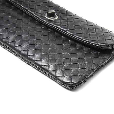 コピーボッテガヴェネタ/BOTTEGA VENETA/ レザーショルダーバッグ/ポシェットバッグ /ブラック 255549 v0016 8175【秋冬】 レディース - 商品画像 1