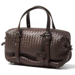 ボッテガヴェネタ/BOTTEGA VENETA/ レザーボストンバッグ/モンテーニュバッグ /コーヒーブラウン272801 v0016 2072【2013春夏新作】レディース - 商品画像 2