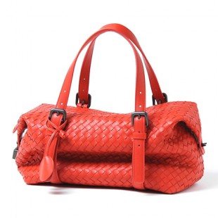 スーパーコピーバッグボッテガヴェネタ/BOTTEGA VENETA/ レザーボストンバッグ/モンテーニュバッグ /NEW RED 272801 v0016 6577【2014年春夏新作】 レディース - 商品画像 2
