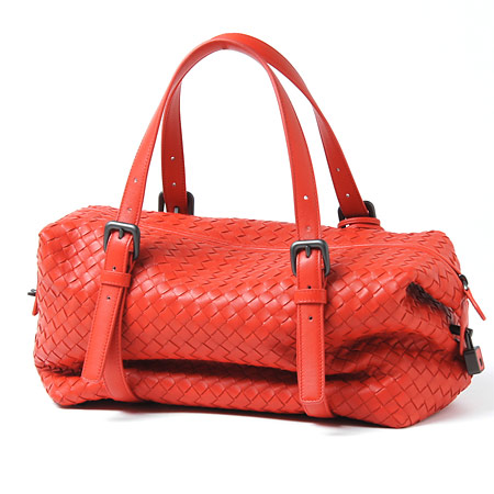 スーパーコピーバッグボッテガヴェネタ/BOTTEGA VENETA/ レザーボストンバッグ/モンテーニュバッグ /NEW RED 272801 v0016 6577【2014年春夏新作】 レディース - 商品画像 6