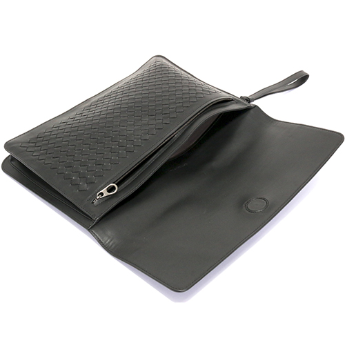 ボッテガヴェネタコピー BOTTEGA VENETA ドキュメントケース/セカンドバッグ イントレチャート 【INTRECCIATO】 ブラック 327229 VAHG2 1000 メンズ - 商品画像 1