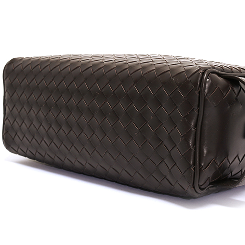 ボッテガヴェネタコピー バッグ BOTTEGA VENETA セカンドバッグ メンズ レザー ダークブラウン 244706 V4651 2040 EBANO - 商品画像 6