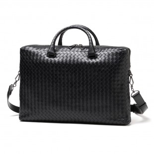 ボッテガヴェネタ/BOTTEGA VENETA/ ブリーフケース(2WAY仕様)/LIGHT CALF /ネロ ブラック系354386 vq131 1000 メンズ - 商品画像 2
