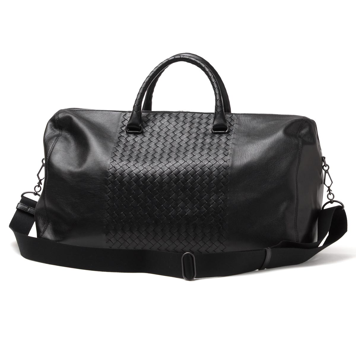 ボッテガヴェネタ/BOTTEGA VENETAスーパーコピー ボストンバッグ(2WAY仕様) NAPPA NERO ブラック系 358958 vakh1 1000 メンズ - 商品画像 6