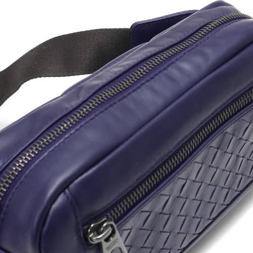 ボッテガヴェネタスーパーコピー BOTTEGA VENETA ウエストバッグ イントレチャート 【INTRECCIATO】 アトランティックブルー 368899 VQ121 4169 メンズ - 商品画像 9