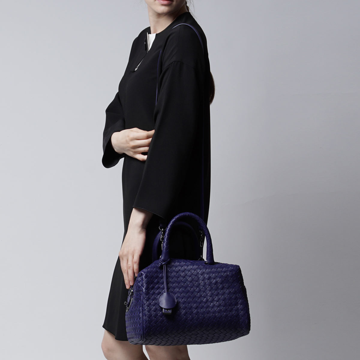 ボッテガヴェネタ/BOTTEGA VENETA/ ボストンバッグ(2WAY仕様)/NAPPA /アトランティック ブルー系 386496 v0016 4196 レディース - 商品画像 4