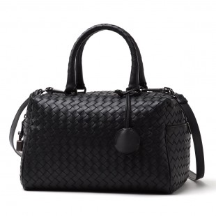 ボッテガヴェネタ/BOTTEGA VENETA/ ボストンバッグ(2WAY仕様)/NAPPA /ネロ ブラック系 386496 v0016 8175 レディース - 商品画像 2