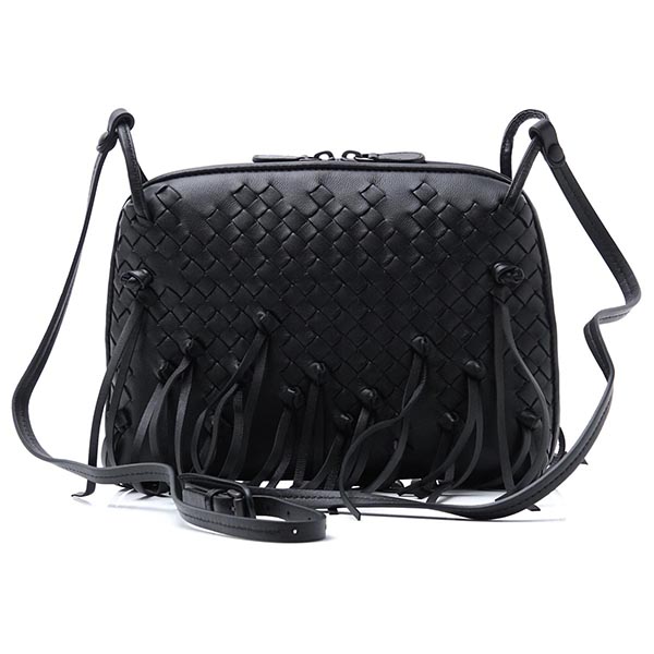 ボッテガヴェネタ BOTTEGA VENETA ショルダーバッグ ブラック レディース ギフト プレゼント レザー 本革 387063 vco70 1000 ノディーニ - 商品画像 7