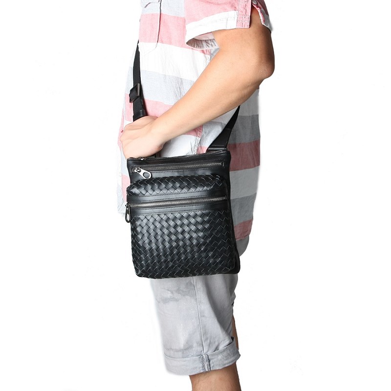 Bottega Veneta スーパーコピー カーフ ショルダーバッグブラック39930-9BK - 商品画像 6