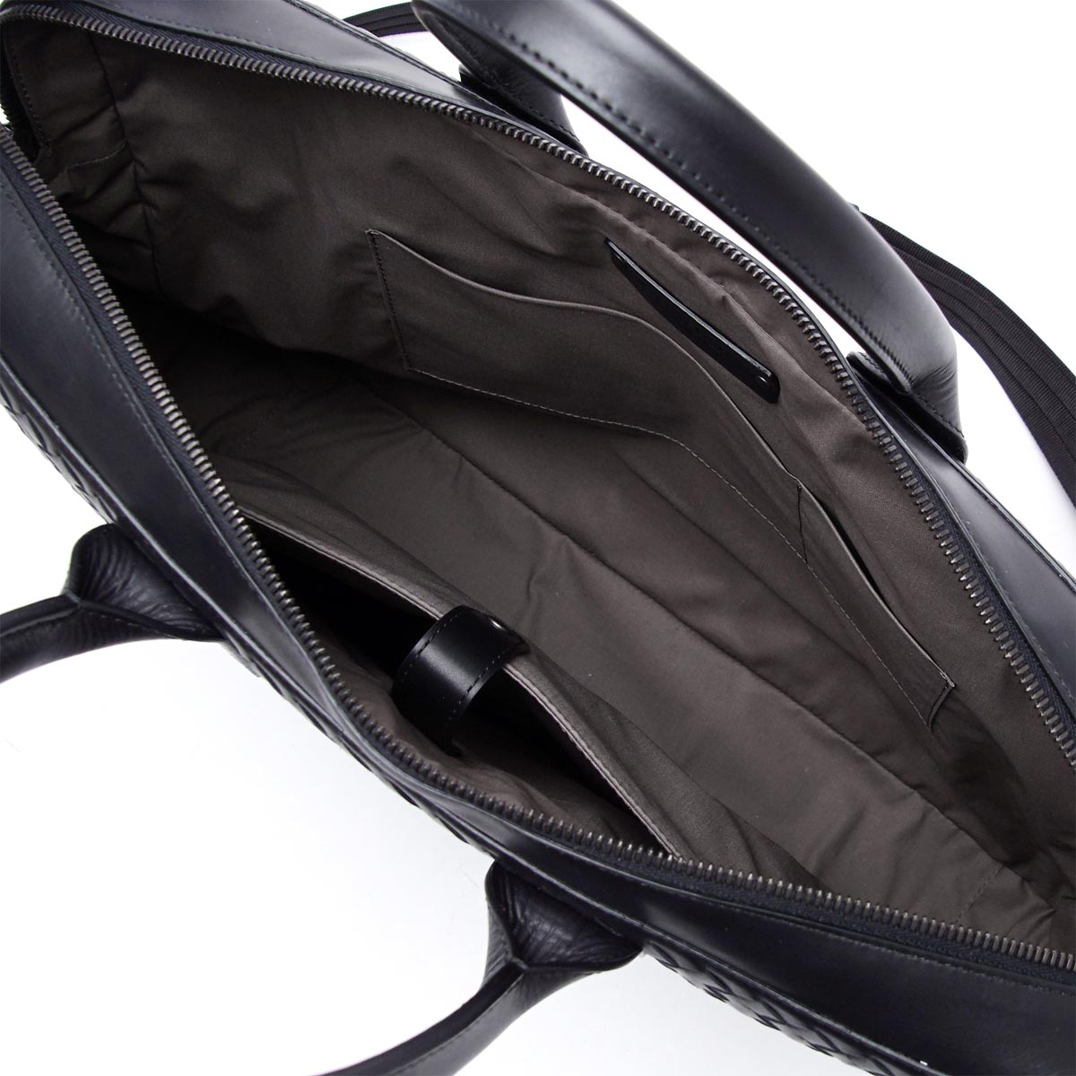 ボッテガヴェネタ/BOTTEGA VENETA ブリーフケース(2WAY仕様) MATT CALF NERO ブラック系 405557 vm404 1000 メンズ - 商品画像 1