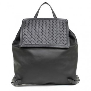 BOTTEGA VENETAコピー ボッテガヴェネタ リュックサック ナッパ イントレチャート レザー ブラック 407093 バックパック - 商品画像 2