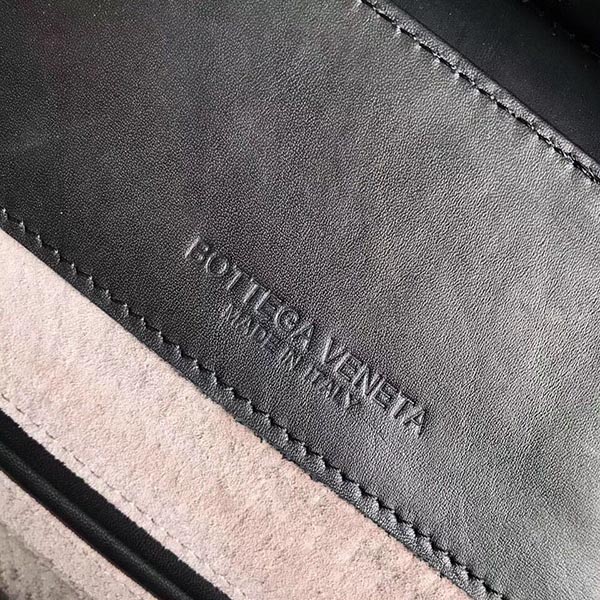 BOTTEGA VENETAコピー ボッテガヴェネタ リュックサック ナッパ イントレチャート レザー ブラック 407093 バックパック - 商品画像 9