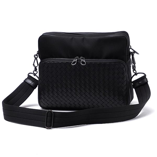BOTTEGA VENETAスーパーコピー メッセンジャー バッグ メンズ バッグ メッセンジャーバッグ 革 メンズ 通勤 自転車 バイク レザー 本革 407391 vaye3 1000 HI-TECH CANVAS - 商品画像 8