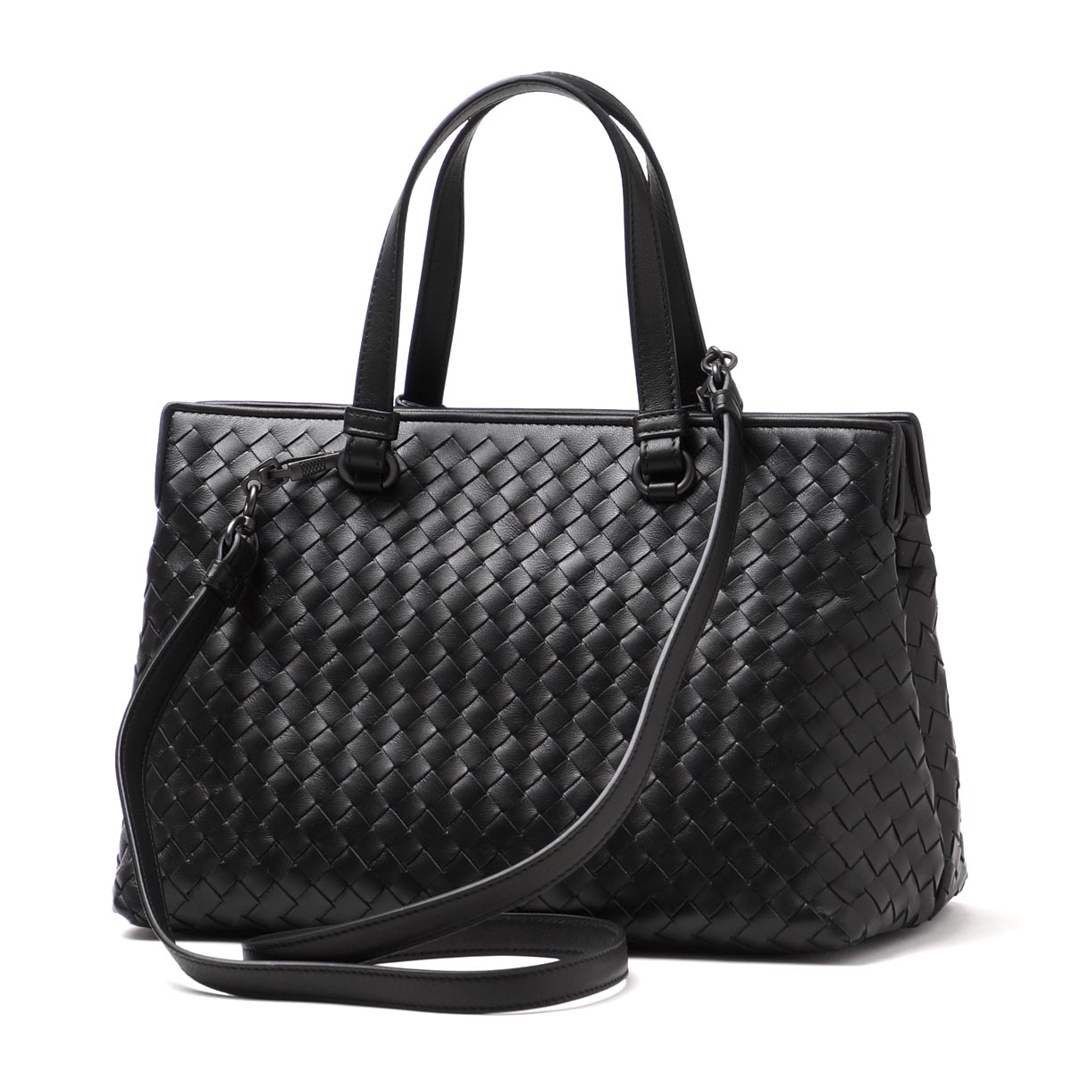 ボッテガヴェネタ/BOTTEGA VENETA ハンドバッグ(2WAY仕様) NAPPA ネロ ブラック系 408674 v0016 8175 レディース - 商品画像 5