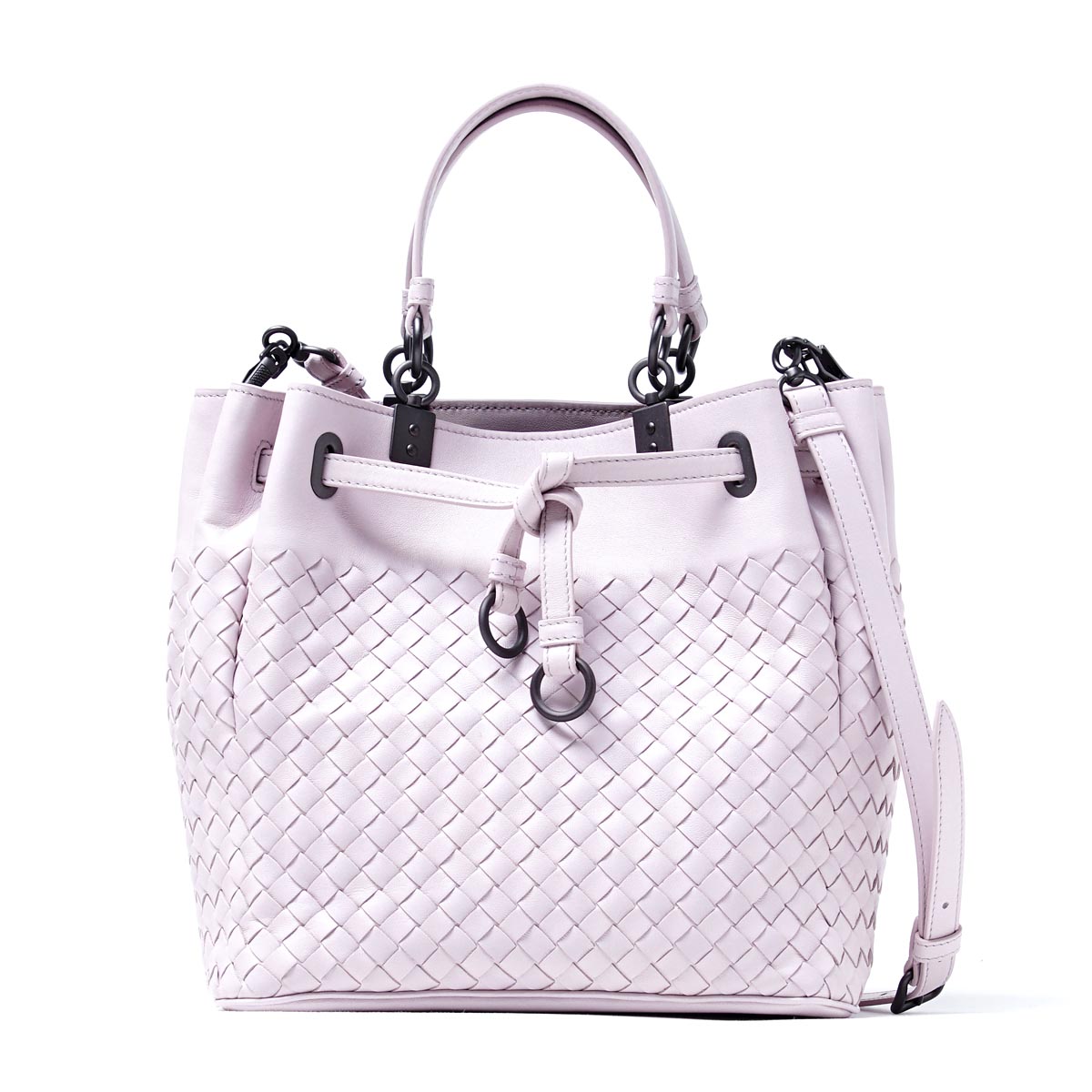 ボッテガヴェネタ/BOTTEGA VENETA ハンドバッグ(2WAY仕様) NAPPA オイスター パープル系 420477 v0016 6980 レディース - 商品画像 4
