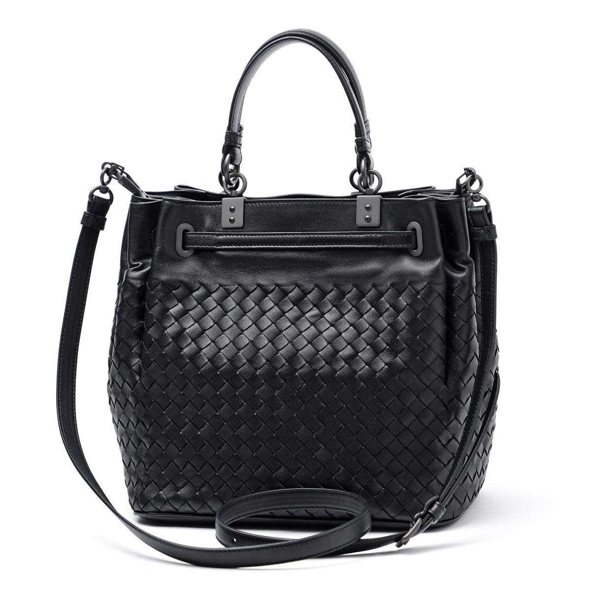 ボッテガヴェネタ/BOTTEGA VENETA ハンドバッグ(2WAY仕様) NAPPA ネロ ブラック系 420477 v0016 8175 レディース - 商品画像 5