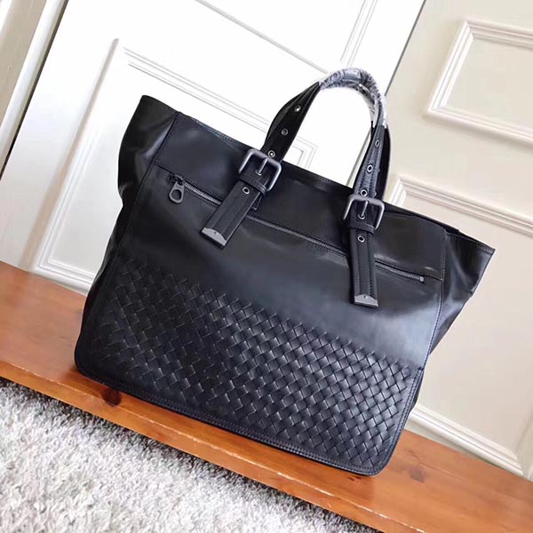 スーパーコピーボッテガヴェネタ BOTTEGA VENETA☆ダークネイビー カーフ トートバッグ 440241VBDJ18081 - 商品画像 6