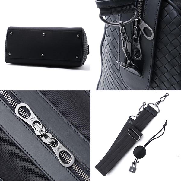 ボッテガヴェネタスーパーコピー BOTTEGA VENETA ボストンバッグ 2WAY メンズ 旅行 ボストン バッグ トラベル 445350 vaye3 1000 HIGH TECH CANVAS - 商品画像 5
