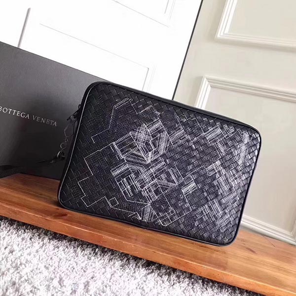 ボッテガヴェネタスーパーコピー BOTTEGA VENETA セカンドバッグ ネロ ブラック系 477618-v4651-1000 - 商品画像 4