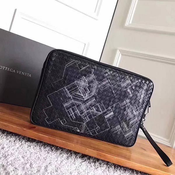 ボッテガヴェネタスーパーコピー BOTTEGA VENETA セカンドバッグ ネロ ブラック系 477618-v4651-1000 - 商品画像 6