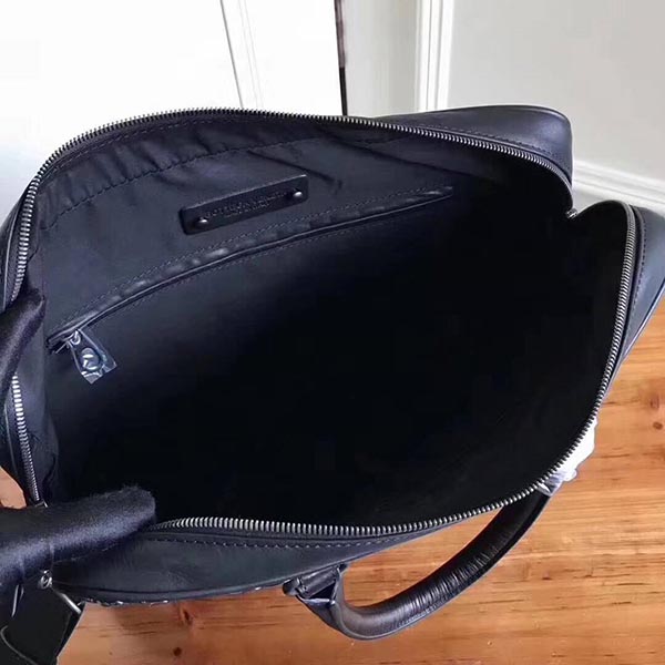 ボッテガヴェネタコピー ビジネスバッグ イントレチャート レザー ブリーフケース 481087 BOTTEGA VENETA ボッテガ バッグ メンズ 2WAYショルダーバッグ - 商品画像 5