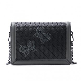 ボッテガヴェネタ BOTTEGA VENETA クラッチバッグ 2WAY レディース レザー 本革 ギフト プレゼント 蝶 チョウ 490085 vcl61 1064 ミニ モンテベッロ NAPPA - 商品画像 2