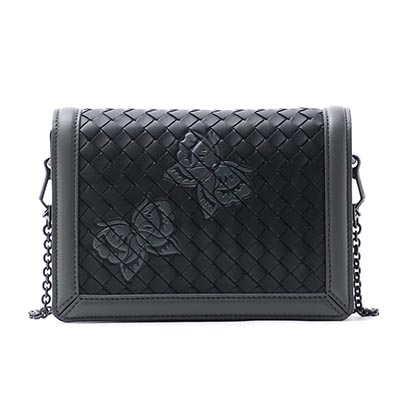 ボッテガヴェネタ BOTTEGA VENETA クラッチバッグ 2WAY レディース レザー 本革 ギフト プレゼント 蝶 チョウ 490085 vcl61 1064 ミニ モンテベッロ NAPPA - 商品画像 6