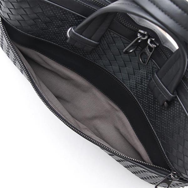 ボッテガヴェネタスーパーコピー BOTTEGA VENETA ブリーフケース 2WAY ブラック メンズ ビジネス バッグ 鞄 弁護士 銀行 出張 レザー 革 495831 vcl42 8282 GALAXY ギャラクシー - 商品画像 1