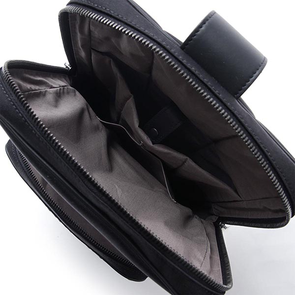 スーパーコピーボッテガヴェネタ BOTTEGA VENETA ボディバッグ ワンショルダー ブラック メンズ バッグ 520117 vaye3 1000 HI-TECH CANVAS ハイテクキャンバス - 商品画像 5