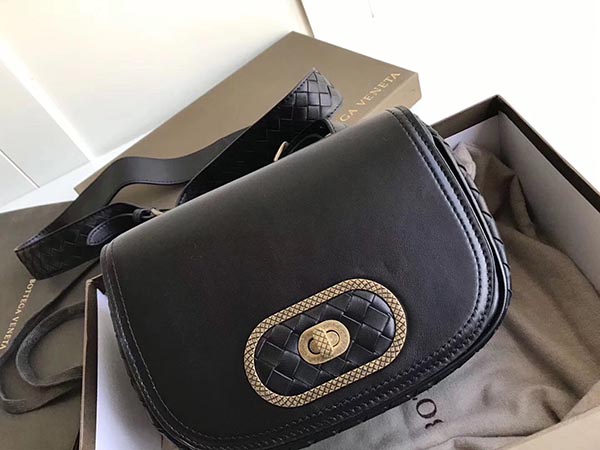 ボッテガヴェネタ BOTTEGA VENETA ボッテガ BV ルナ バッグ ブラック 550436V1EED1000 - 商品画像 4