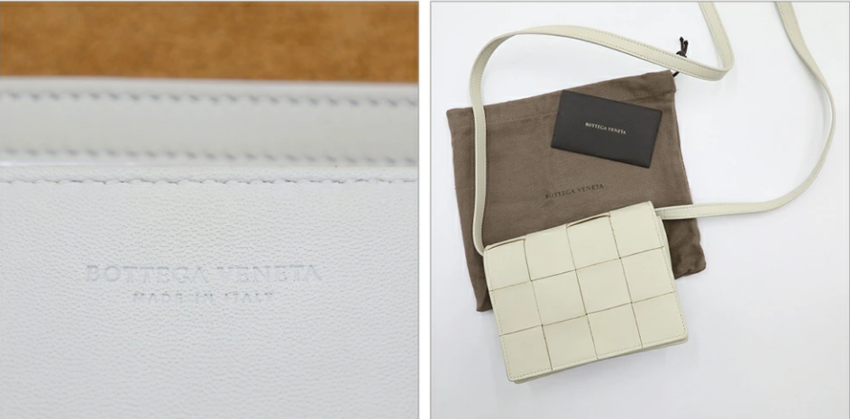 ボッテガヴェネタスーパーコピー BOTTEGA VENETA クロスボディバッグ ショルダーバッグ肩掛け 斜め掛け クラッチ ホワイト レディース 574051 VBOX1 9644 - 商品画像 3