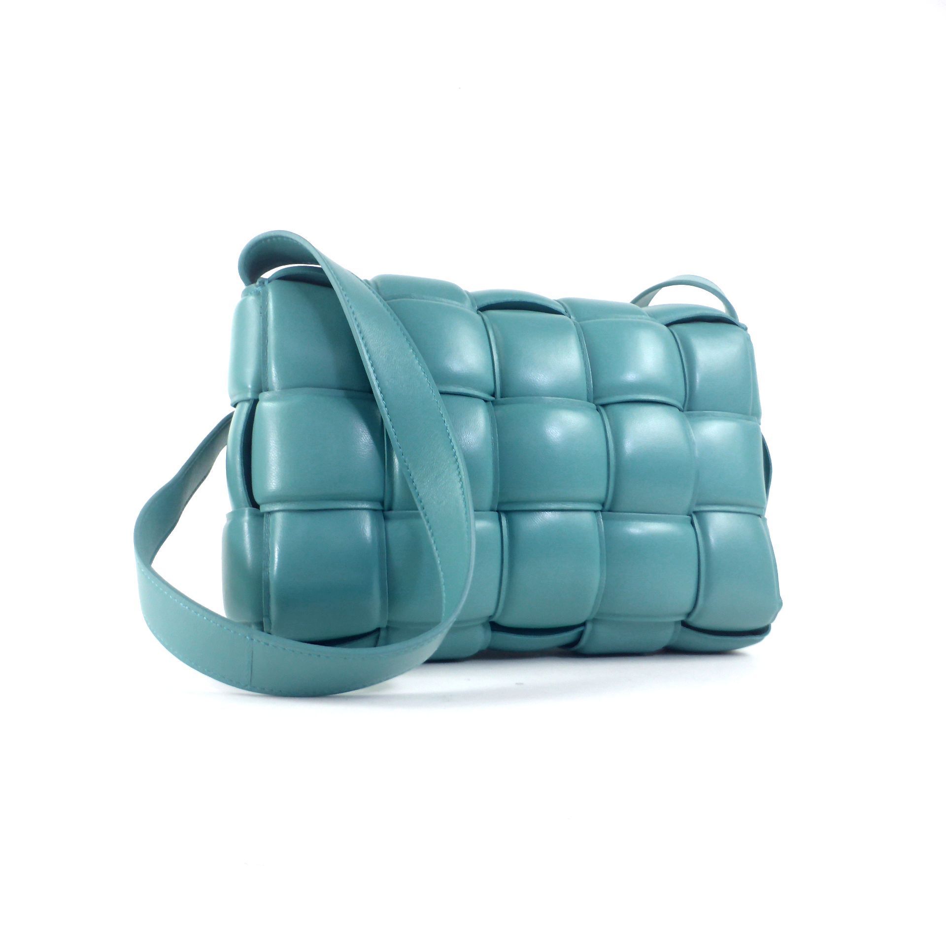 ボッテガヴェネタコピー BOTTEGA VENETA ショルダーバッグ クロスボディバッグ レディース マキシイントレチャート 591970 VCQR1 3608 - 商品画像 3