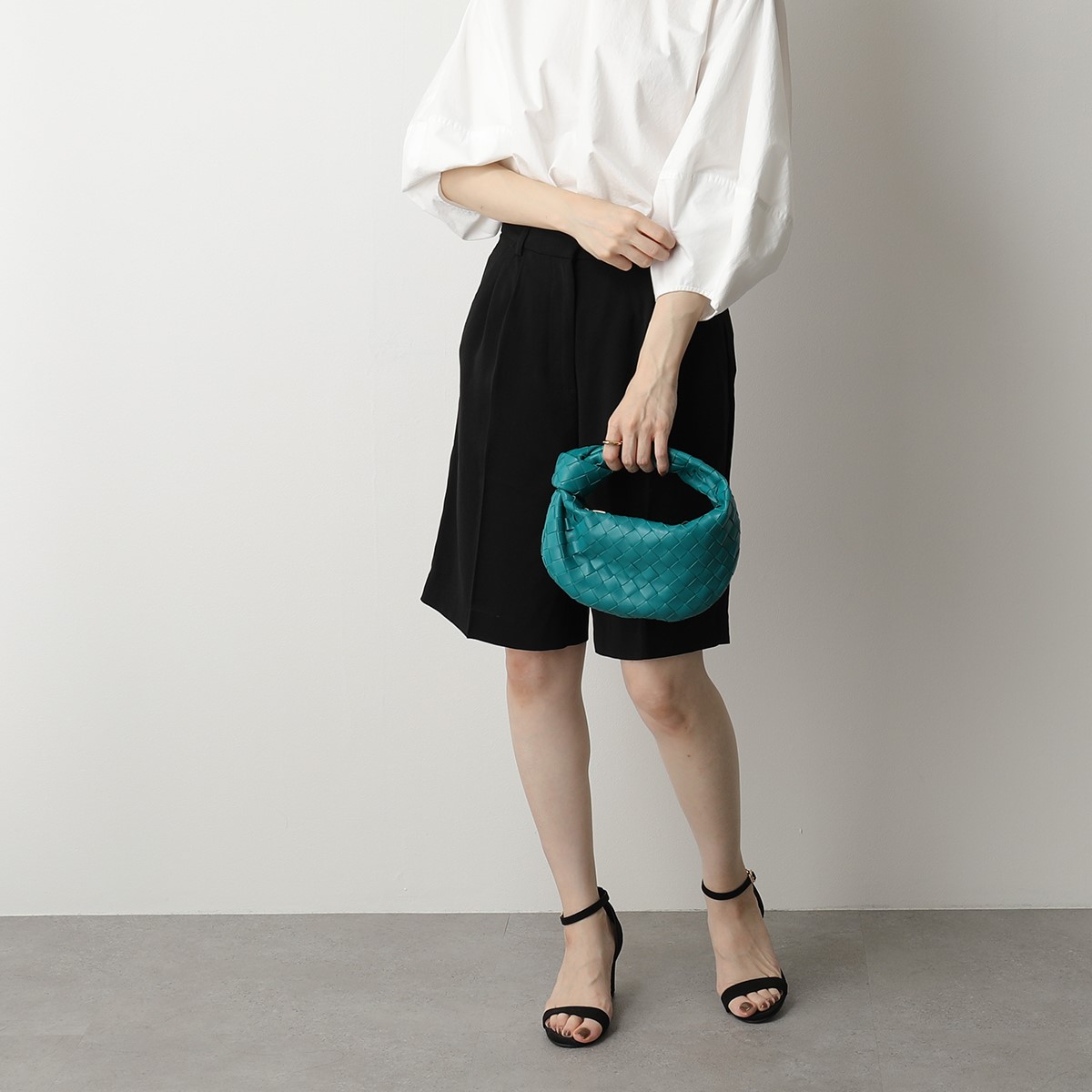 BOTTEGA VENETA ボッテガヴェネタ ザ・ジョディ イントレチャート レザー ハンドバッグ ミニバッグ 鞄 レディース 651876 VCPP5 3118 - 商品画像 7