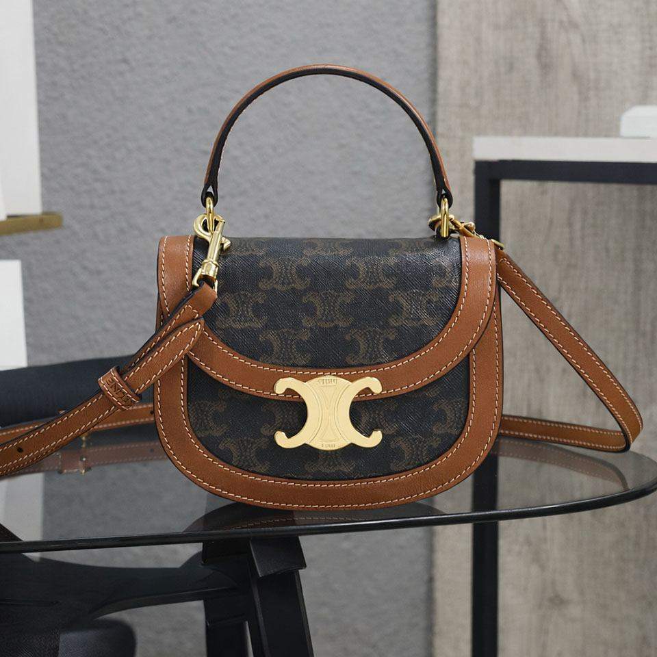 セリーヌ スーパーコピー ミニ ベサス トリオンフ バッグ 101063 - 商品画像 8
