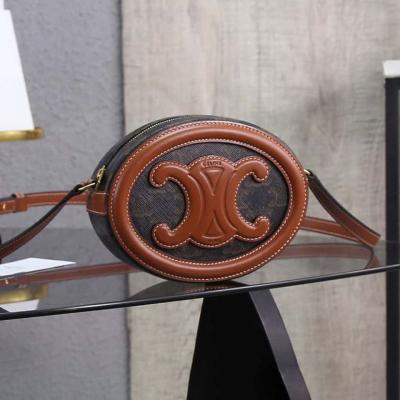 セリーヌ コピー CUIR TRIOMPHE オーバル ミニバッグ 101703 - 商品画像 2