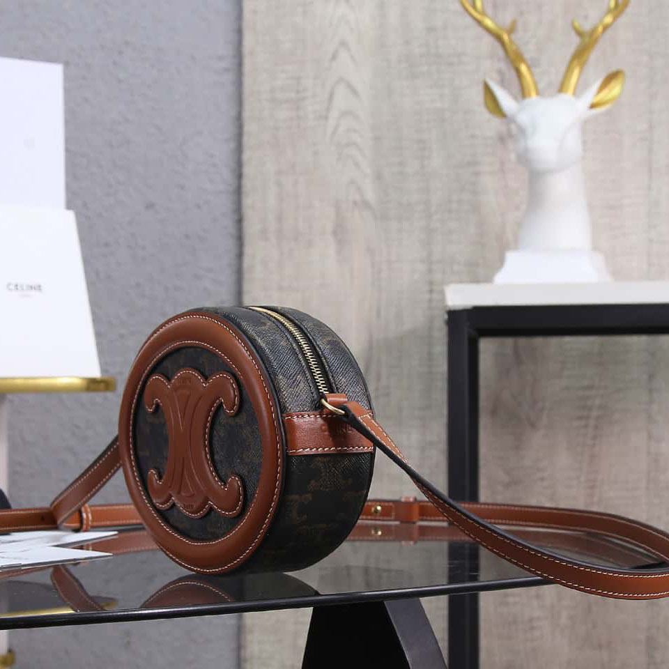 セリーヌ コピー CUIR TRIOMPHE オーバル ミニバッグ 101703 - 商品画像 10